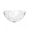 WALL LAMP 30cm GLASS PUZZLE XD05302