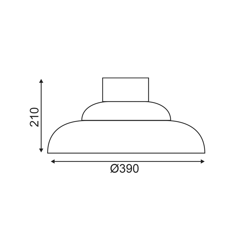 PHASING OUT GLASS WHITE MAT OUTSIDE- SILVER INSIDE Φ40ΧΗ20,5CM FOR E27 VANCOUVER 2359840WS PHASING OUT GLASS WHITE MAT OUTSIDE- SILVER INSIDE Φ40ΧΗ20,5CM FOR E27 VANCOUVER 2359840WS