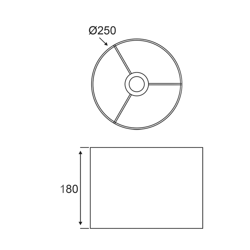 PHASING OUT PENDANT 70X8cm 4X40W G9 ADJUSTABLE MIX MATCH CRL25W