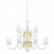 PHASING OUT PENDANT 12XE14 METAL PATINΑ GOLD Φ78ΧH160CM VELVET DLA120012P