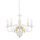 PHASING OUT PENDANT 5XE14 METAL PATINΑ GOLD Φ50ΧH93,5CM VELVET DLA12005P PHASING OUT PENDANT 5XE14 METAL PATINΑ GOLD Φ50ΧH93,5CM VELVET DLA12005P