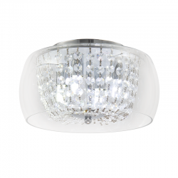 PHASING OUT CEILING CRYSTAL - GLASS Φ40CM 6ΧG9 YVONNE FW50436 PHASING OUT CEILING CRYSTAL - GLASS Φ40CM 6ΧG9 YVONNE FW50436