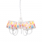 PHASING OUT KIDS PENDANT 5XE14 MULTICOLOR SHADE Φ50ΧΗ80CM RAINBOW MD130945