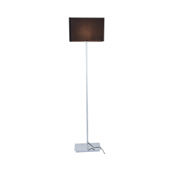 PHASING OUT FLOOR LAMP CHROME METAL 1XE27 BLACK CABLE RECTANGLE BASE Η123cm MIX MATCH MF15018CHB PHASING OUT FLOOR LAMP CHROME METAL 1XE27 BLACK CABLE RECTANGLE BASE Η123cm MIX MATCH MF15018CHB