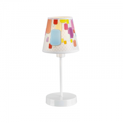 PHASING OUT KIDS TABLE LIGHT 1XE14 MULTICOLOR SHADE Φ14ΧΗ29CM RAINBOW MT130941 PHASING OUT KIDS TABLE LIGHT 1XE14 MULTICOLOR SHADE Φ14ΧΗ29CM RAINBOW MT130941
