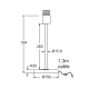 PHASING OUT PENDANT 70X8cm 4X40W G9 ADJUSTABLE MIX MATCH MT15198MWW