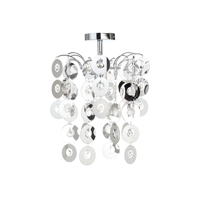 PHASING OUT PENDANT 1XE27 ACRYLIC+ CHROME METAL Φ30ΧΗ46CM FAIDRA SF171411C PHASING OUT PENDANT 1XE27 ACRYLIC+ CHROME METAL Φ30ΧΗ46CM FAIDRA SF171411C