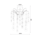 PHASING OUT PENDANT 1XE27 ACRYLIC+ CHROME METAL Φ30ΧΗ46CM FAIDRA SF171411C PHASING OUT PENDANT 1XE27 ACRYLIC+ CHROME METAL Φ30ΧΗ46CM FAIDRA SF171411C