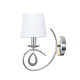 PHASING OUT WALL LAMP 1ΧE14 CHROME WHITE SHADE BASILICO TNK81490CR1W PHASING OUT WALL LAMP 1ΧE14 CHROME WHITE SHADE BASILICO TNK81490CR1W