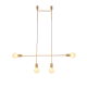PHASING OUT PENDANT LUMINAIRE 4ΧE27 GOLD METAL 90X4X110CM KYOTO TNK854P90GD PHASING OUT PENDANT LUMINAIRE 4ΧE27 GOLD METAL 90X4X110CM KYOTO TNK854P90GD