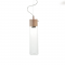 PHASING OUT PENDANT 1ΧGU10 METAL OPALGLASS+WOOD Φ10ΧΗ120CM POTHOS V110TR