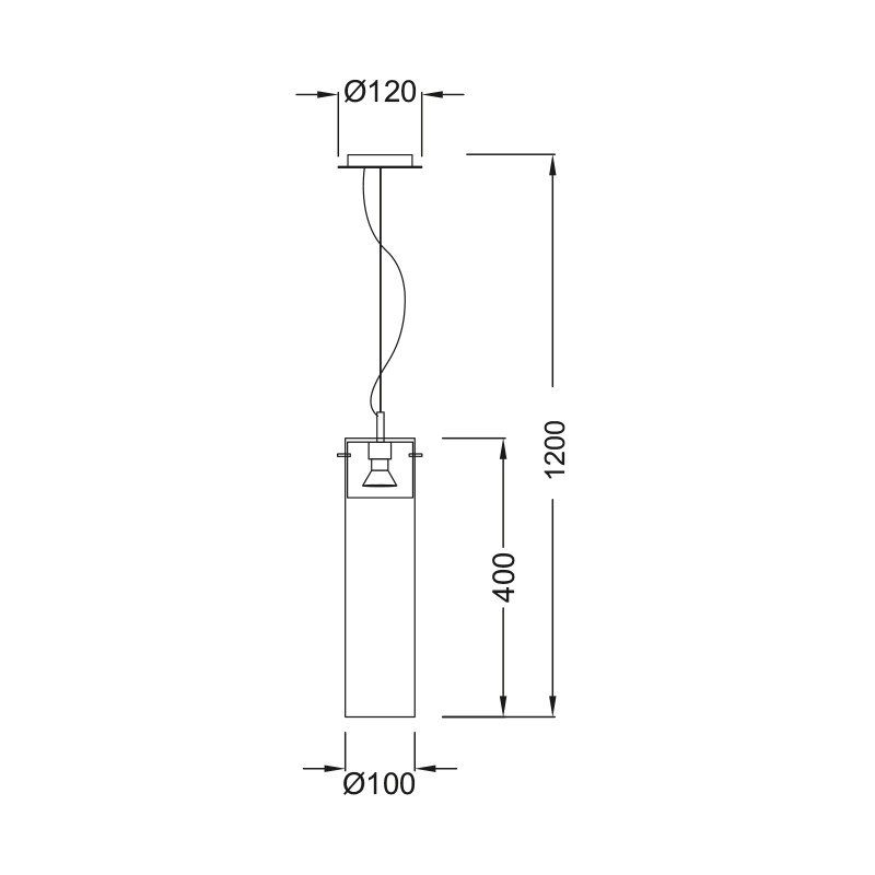 PHASING OUT PENDANT 1ΧGU10 METAL OPALGLASS+WOOD Φ10ΧΗ120CM POTHOS V110TR