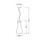 PHASING OUT PENDANT 1ΧGU10 METAL COLOR WOOD + GLASS Φ20ΧΗ82,5CM POTHOS V120BO PHASING OUT PENDANT 1ΧGU10 METAL COLOR WOOD + GLASS Φ20ΧΗ82,5CM POTHOS V120BO