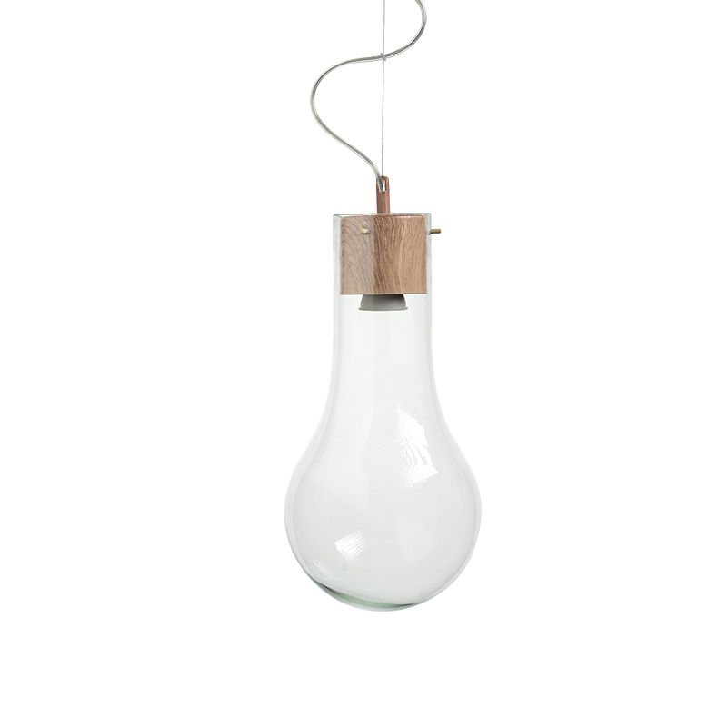 PHASING OUT PENDANT 1ΧGU10 METAL COLOR WOOD + GLASS Φ20ΧΗ120CM POTHOS V120BU PHASING OUT PENDANT 1ΧGU10 METAL COLOR WOOD + GLASS Φ20ΧΗ120CM POTHOS V120BU