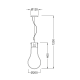 PHASING OUT PENDANT 1ΧGU10 METAL COLOR WOOD + GLASS Φ20ΧΗ120CM POTHOS V120BU PHASING OUT PENDANT 1ΧGU10 METAL COLOR WOOD + GLASS Φ20ΧΗ120CM POTHOS V120BU