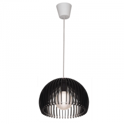 PHASING OUT PENDANT ACRYLIC D28 BLACK ELLITE V286531P28BK PHASING OUT PENDANT ACRYLIC D28 BLACK ELLITE V286531P28BK