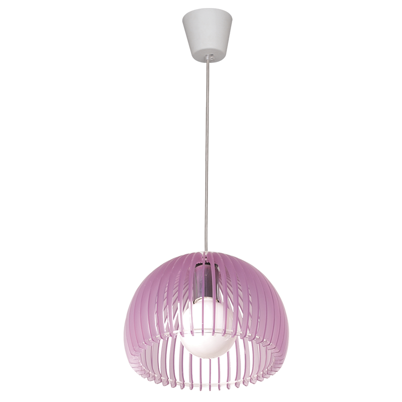 PHASING OUT PENDANT ACRYLIC D28 PINK ELLITE V286531P28PK PHASING OUT PENDANT ACRYLIC D28 PINK ELLITE V286531P28PK