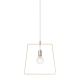 PHASING OUT PENDANT 1XE27 METAL BRASS QUADRILATERAL 35ΧΗ120CM TWIGGY V35183BS PHASING OUT PENDANT 1XE27 METAL BRASS QUADRILATERAL 35ΧΗ120CM TWIGGY V35183BS