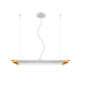 PHASING OUT PENDANT 2ΧGU10 METAL WHITE+GOLD Φ6Χ80XH120CM TITAN V362952PWG PHASING OUT PENDANT 2ΧGU10 METAL WHITE+GOLD Φ6Χ80XH120CM TITAN V362952PWG