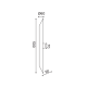 PHASING OUT WALL MOUNTED 2ΧGU10 METAL WHITE+GOLD Φ6Χ50CM TITAN V362952WWG PHASING OUT WALL MOUNTED 2ΧGU10 METAL WHITE+GOLD Φ6Χ50CM TITAN V362952WWG