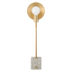 PHASING OUT TABLE LIGHT 1XE27 METALLIC ANTIQUE BRASS 18X10XH60CM GEMINI V362981BT