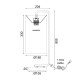 TABLE LUMINAIRE 1XE27 OSAKA GOLD METAL+WHITE SHADE-MARBLE IP20 20,4X18XH51CM ML121811T TABLE LUMINAIRE 1XE27 OSAKA GOLD METAL+WHITE SHADE-MARBLE IP20 20,4X18XH51CM ML121811T
