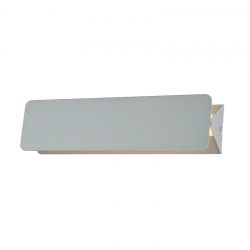 WALL MOUNTED LED 10W 3000K ALUMINUM GREY 31X8X5,5CM PYRAMID ZD806410LEDGY WALL MOUNTED LED 10W 3000K ALUMINUM GREY 31X8X5,5CM PYRAMID ZD806410LEDGY