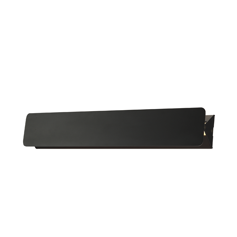WALL MOUNTED LED 15W 3000K ALUMINUM BLACK 46X8X5,5CM PYRAMID ZD806415LEDBK WALL MOUNTED LED 15W 3000K ALUMINUM BLACK 46X8X5,5CM PYRAMID ZD806415LEDBK