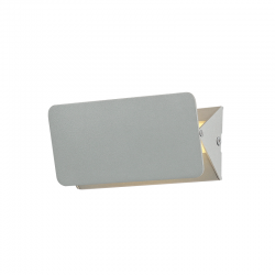 WALL MOUNTED LED 5W 3000K ALUMINUM GREY 16X8X5,5CM PYRAMID ZD80645LEDGY WALL MOUNTED LED 5W 3000K ALUMINUM GREY 16X8X5,5CM PYRAMID ZD80645LEDGY