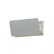 WALL MOUNTED LED 5W 3000K ALUMINUM GREY 16X8X5,5CM PYRAMID ZD80645LEDGY