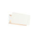 WALL MOUNTED LED 5W 3000K ALUMINUM WHITE 16X8X5,5CM PYRAMID ZD80645LEDWH