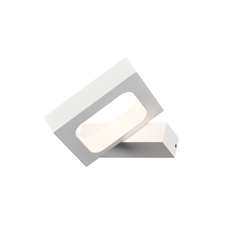 WALL MOUNTED LED 6W 3000K ALUMINUM WHITE 14,5X13X3CM CYCLOP ZD80856LEDWH WALL MOUNTED LED 6W 3000K ALUMINUM WHITE 14,5X13X3CM CYCLOP ZD80856LEDWH