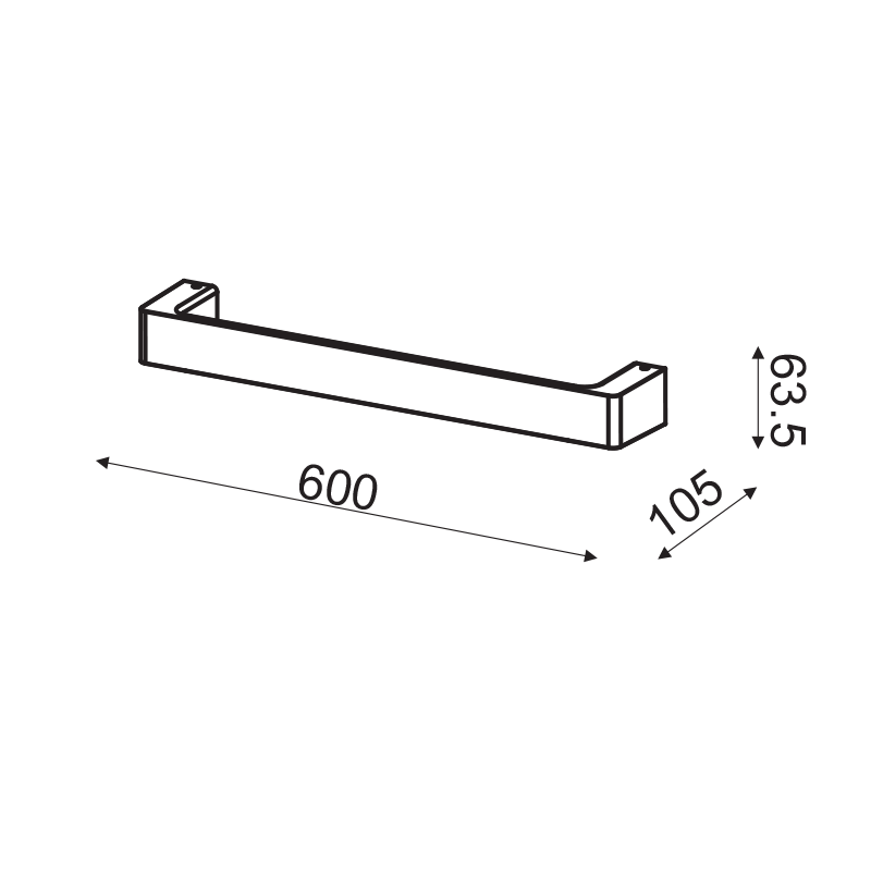 WALL MOUNTED LED 12W 3000K ALUMINUM GOLD 60Χ6,4Χ10,5CM FOGA ZD810412LEDGD WALL MOUNTED LED 12W 3000K ALUMINUM GOLD 60Χ6,4Χ10,5CM FOGA ZD810412LEDGD