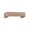 WALL MOUNTED LED 6W 3000K ALUMINUM GOLD 30Χ6,4Χ10,5CM FOGA ZD81046LEDGD