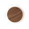 WALL LUMINAIRE LED 5W 3000K DARK WOOD SHADE MDF CIRCLE Φ14XH3,6CM ECLIPSE ZM1705LEDWDW