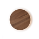 WALL LUMINAIRE LED 5W 3000K DARK WOOD SHADE MDF CIRCLE Φ14XH3,6CM ECLIPSE ZM1705LEDWDW WALL LUMINAIRE LED 5W 3000K DARK WOOD SHADE MDF CIRCLE Φ14XH3,6CM ECLIPSE ZM1705LEDWDW