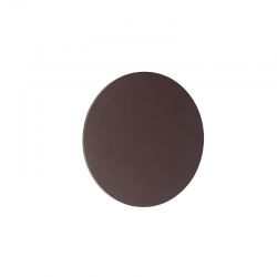 WALL MOUNTED LUMINAIRE LED10W 3000Κ 800LM DARK BROWN LEATHER MDF CIRCLE Φ22ΧΗ3,6CM ECLIPSE ZM1710LEDWDL WALL MOUNTED LUMINAIRE LED10W 3000Κ 800LM DARK BROWN LEATHER MDF CIRCLE Φ22ΧΗ3,6CM ECLIPSE ZM1710LEDWDL