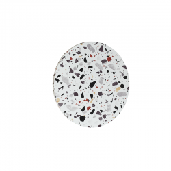 WALL MOUNTED LUMINAIRE LED 10W 3000Κ 800LM TERRAZZO MDF CIRCLE Φ22ΧΗ3,6CM ECLIPSE ZM1710LEDWT WALL MOUNTED LUMINAIRE LED 10W 3000Κ 800LM TERRAZZO MDF CIRCLE Φ22ΧΗ3,6CM ECLIPSE ZM1710LEDWT