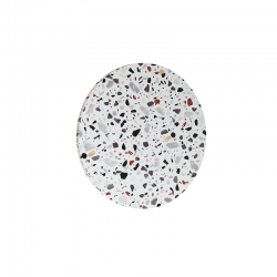 WALL MOUNTED LUMINAIRE LED 5W 3000Κ 1200LM TERRAZZO MDF CIRCLE Φ30ΧΗ3,6CM ECLIPSE ZM1715LEDWT WALL MOUNTED LUMINAIRE LED 5W 3000Κ 1200LM TERRAZZO MDF CIRCLE Φ30ΧΗ3,6CM ECLIPSE ZM1715LEDWT