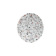 WALL MOUNTED LUMINAIRE LED 24W 3000Κ 1920LM TERRAZZO MDF CIRCLE Φ40ΧΗ3,6CM ECLIPSE ZM1724LEDWT WALL MOUNTED LUMINAIRE LED 24W 3000Κ 1920LM TERRAZZO MDF CIRCLE Φ40ΧΗ3,6CM ECLIPSE ZM1724LEDWT