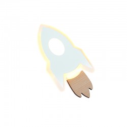 WALL MOUNTED LUMINAIRE LED 5.5W 3000K 385LM NASA WHITE MDF 24X13X3.8CM ZM21005WW WALL MOUNTED LUMINAIRE LED 5.5W 3000K 385LM NASA WHITE MDF 24X13X3.8CM ZM21005WW