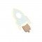 WALL MOUNTED LUMINAIRE LED 5.5W 3000K 385LM NASA WHITE MDF 24X13X3.8CM ZM21005WW