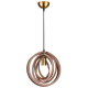 PENDANT LUMINAIRE 1ΧΕ27 LIGHT BROWN LEATHER MDF D29XH100CM TRITON ZM391P29WLL PENDANT LUMINAIRE 1ΧΕ27 LIGHT BROWN LEATHER MDF D29XH100CM TRITON ZM391P29WLL