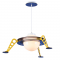 PENDANT LUMINAIRE 1ΧΕ27 SPACESHIP MDF D61XH100CM NASA ZM681P61