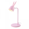 TABLE LUMINAIRE 1ΧΕ27 PINK METAL 27X22XH56CM BUNNY ZM71T56P