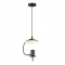 PENDANT LUMINAIRE 1ΧGU10 BLACK METAL D25X20XH100CM PARACHUTE ZM931P25B