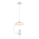 PENDANT LUMINAIRE 1ΧGU10 WHITE METAL D25X20XH100CM PARACHUTE ZM931P25W PENDANT LUMINAIRE 1ΧGU10 WHITE METAL D25X20XH100CM PARACHUTE ZM931P25W