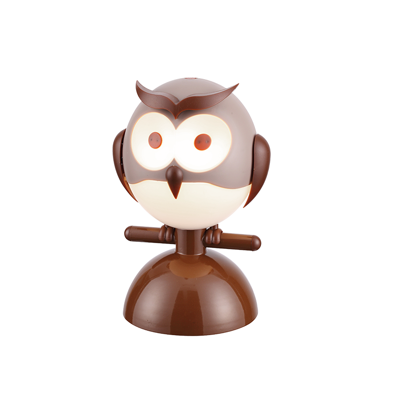 TABLE LUMINAIRE 1XE14 BROWN PLASTIC OWL 15Χ13,5ΧΗ23CM KOKKA ZN160201TBR TABLE LUMINAIRE 1XE14 BROWN PLASTIC OWL 15Χ13,5ΧΗ23CM KOKKA ZN160201TBR