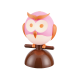 TABLE LUMINAIRE 1XE14 PINK PLASTIC OWL 15Χ13,5ΧΗ23CM KOKKA ZN160201TP TABLE LUMINAIRE 1XE14 PINK PLASTIC OWL 15Χ13,5ΧΗ23CM KOKKA ZN160201TP