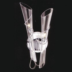 NETTO WALL LAMP 2X20W G4 PERLA PERLAMB0302052AACA NETTO WALL LAMP 2X20W G4 PERLA PERLAMB0302052AACA
